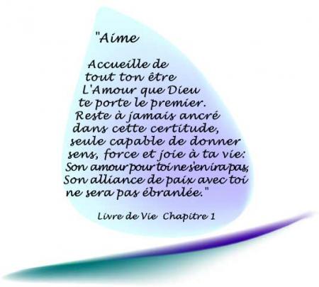  L 'AMOUR DE DIEU  Bonjour  Bienvenue sur mon blog