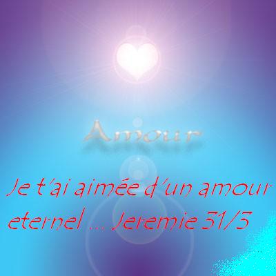 Je t'ai aim�e d'un amour eternel BIenvenue