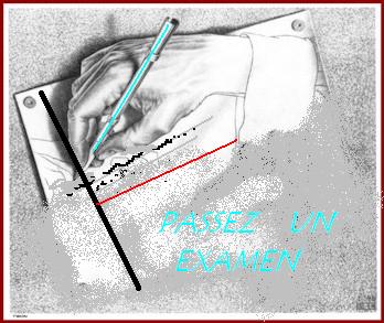 PASSEZ UN EXAMEN bonjour