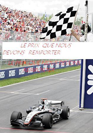 Le Prix que nous devons remporter !   bonjour