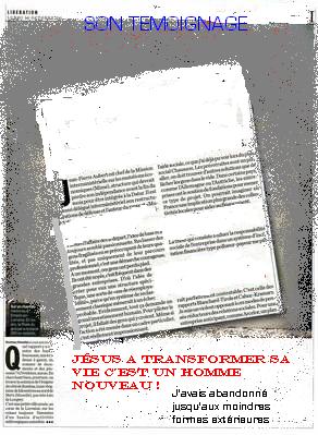 Son t�moignage ! bienvenue