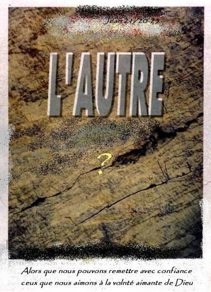 Et l'autre ? bienvenue