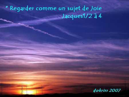 Regarder comme un sujet de joie bonjour