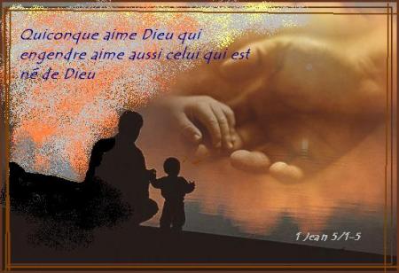 Quiconque aime Dieu !  bonjour