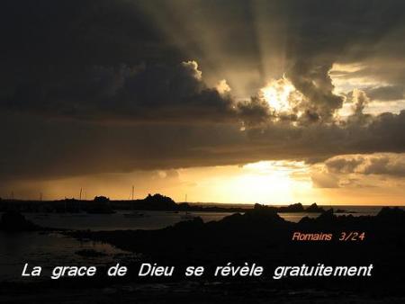  La grace de Dieu  bonjour