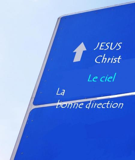 La bonne direction !    bonjour