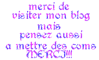         merci de votre visite